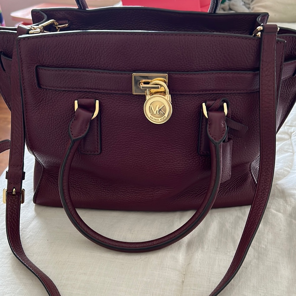 Michael Kors Purse Color Cherry Size 12x9